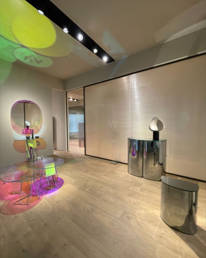 Glass Design stand at Salone del Mobile 2022