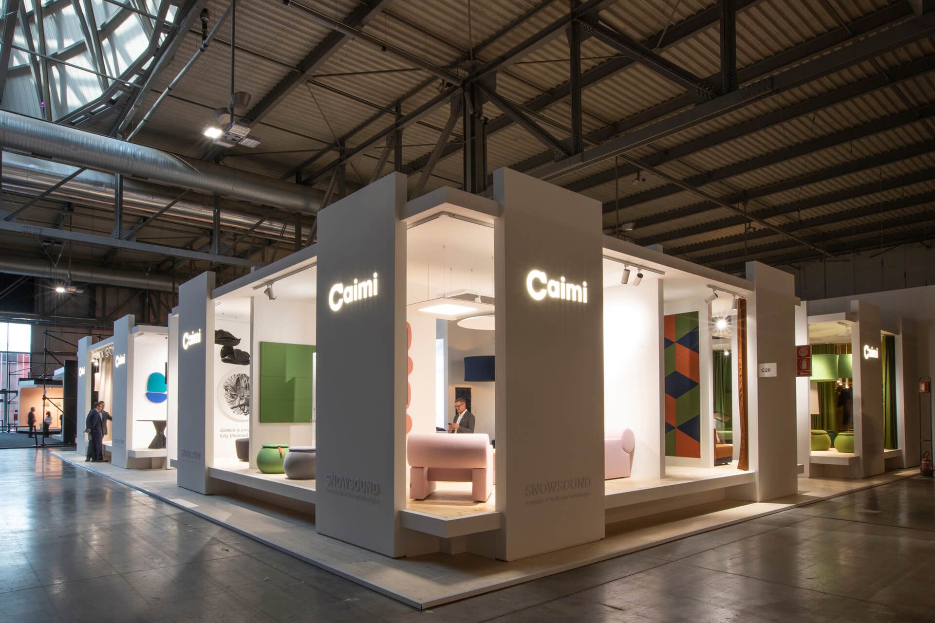 Stand Caimi al Salone del Mobile Milano 2023