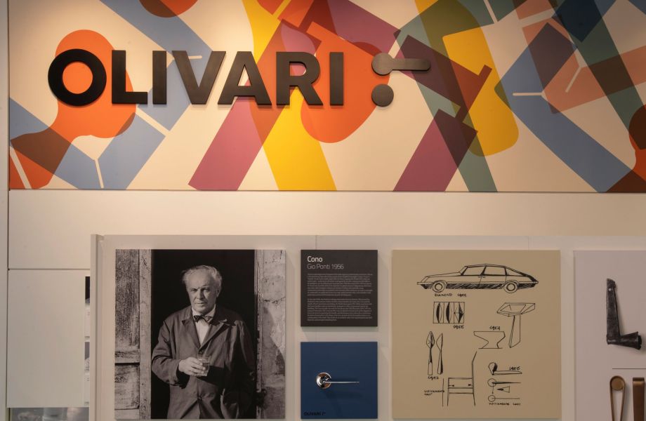 Olivari booth at Milano Salone del Mobile 2022