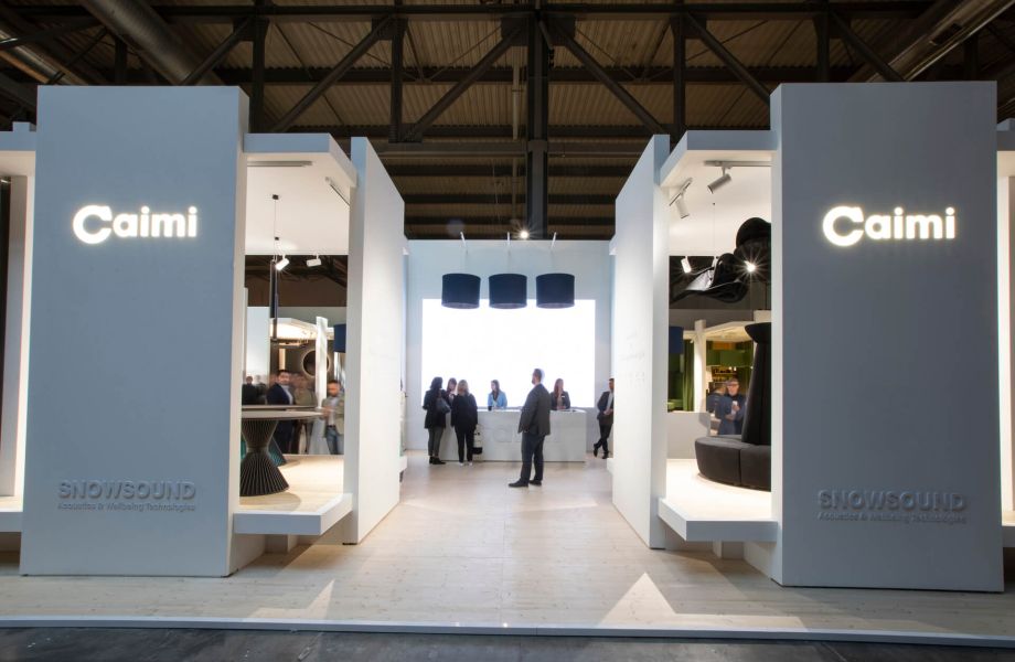 Caimi booth at salone del mobile 2023