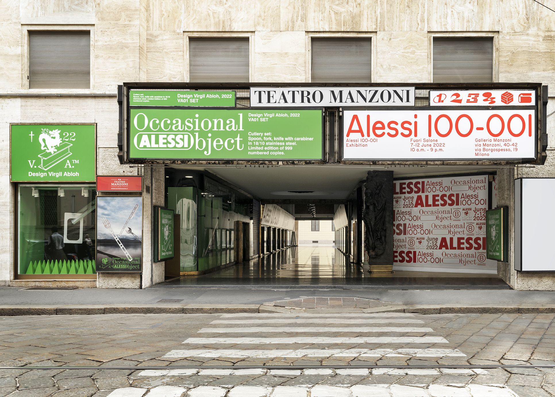 ALESSI 100 Allestimento Fuori Salone 2022