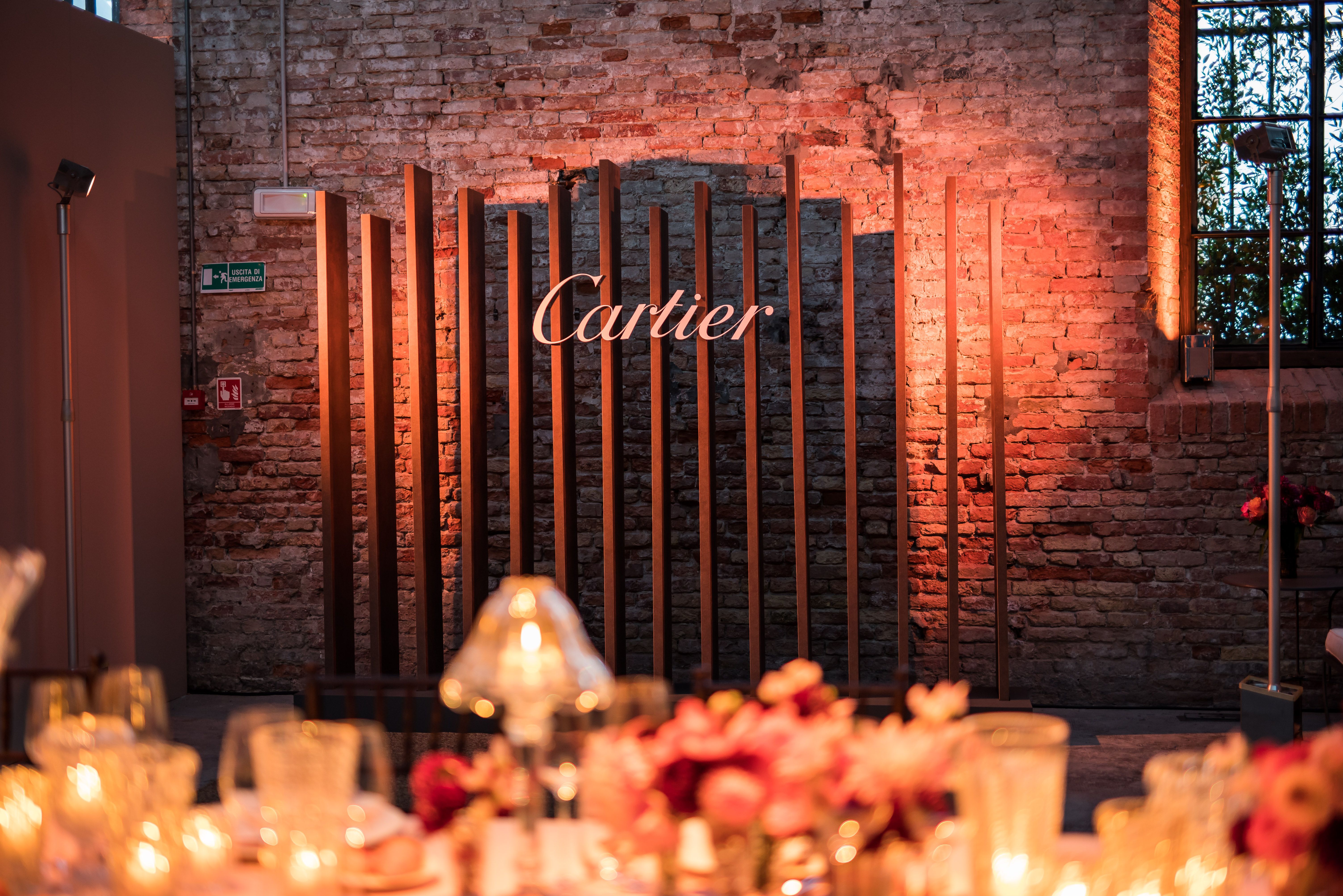 Evento Cartier a Venezia Settembre 2022