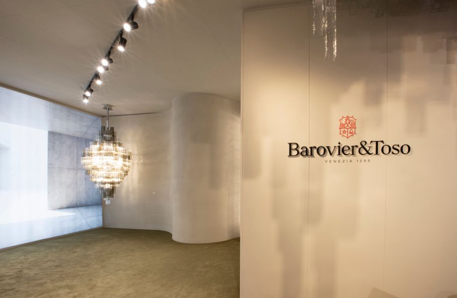 stand Barovier & Toso al salone del mobile 2023