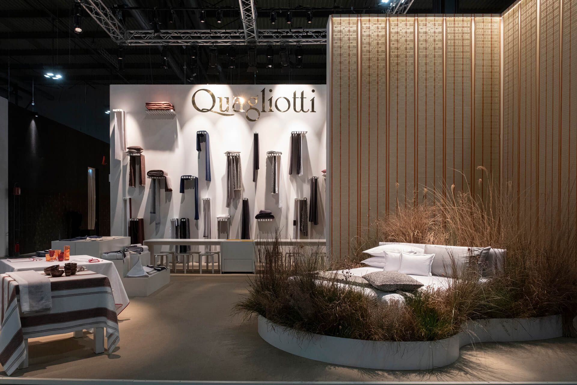 Stand quagliotti al Salone del Mobile Milano 2023