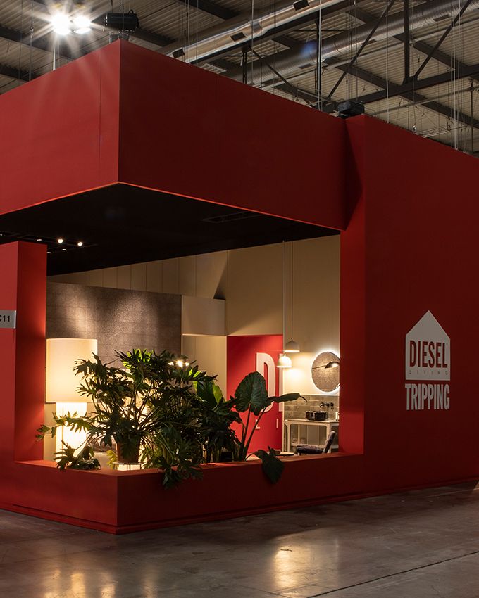 Stand DIESEL Living al Salone del Mobile 2022