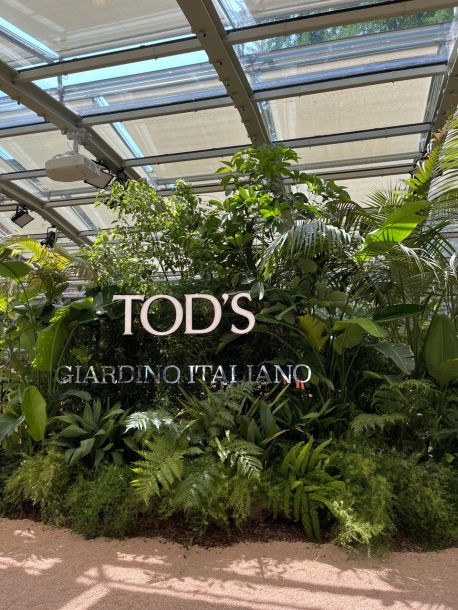 Tod's Giardino Italiano presentazione moda uomo 2023