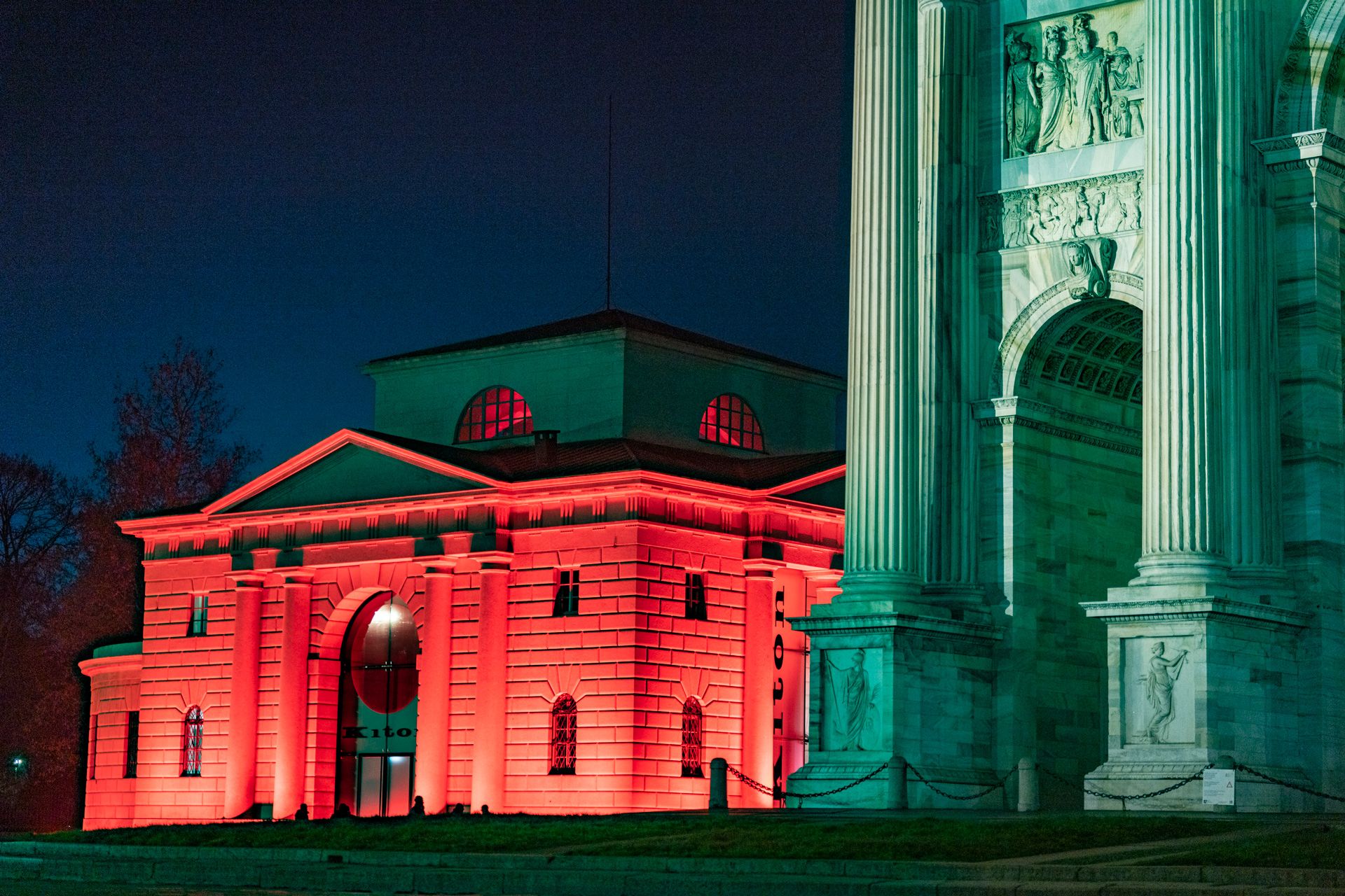 Red Party Kiton arco della Pace Milano