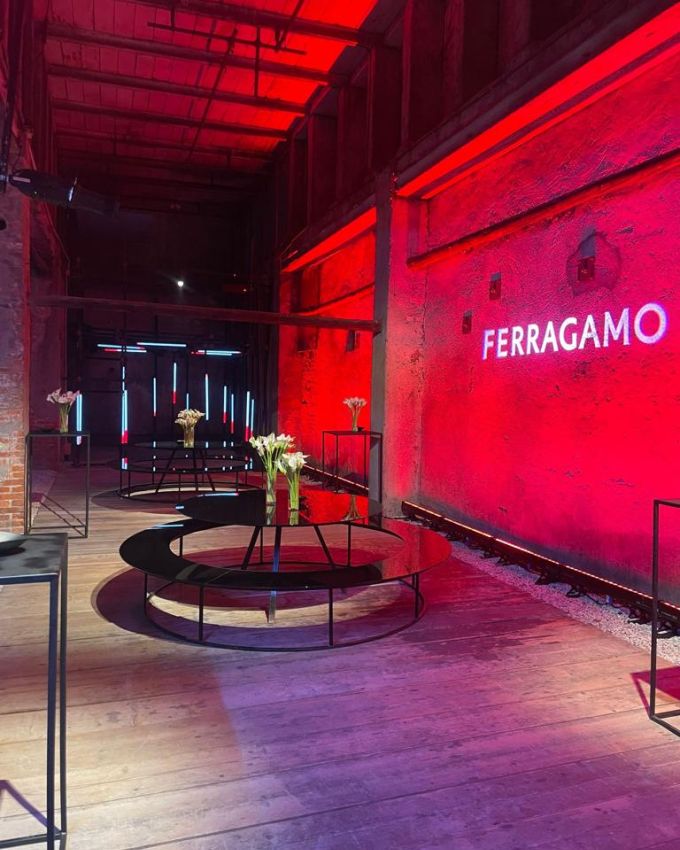 Ferragamo evento rebranding 2022