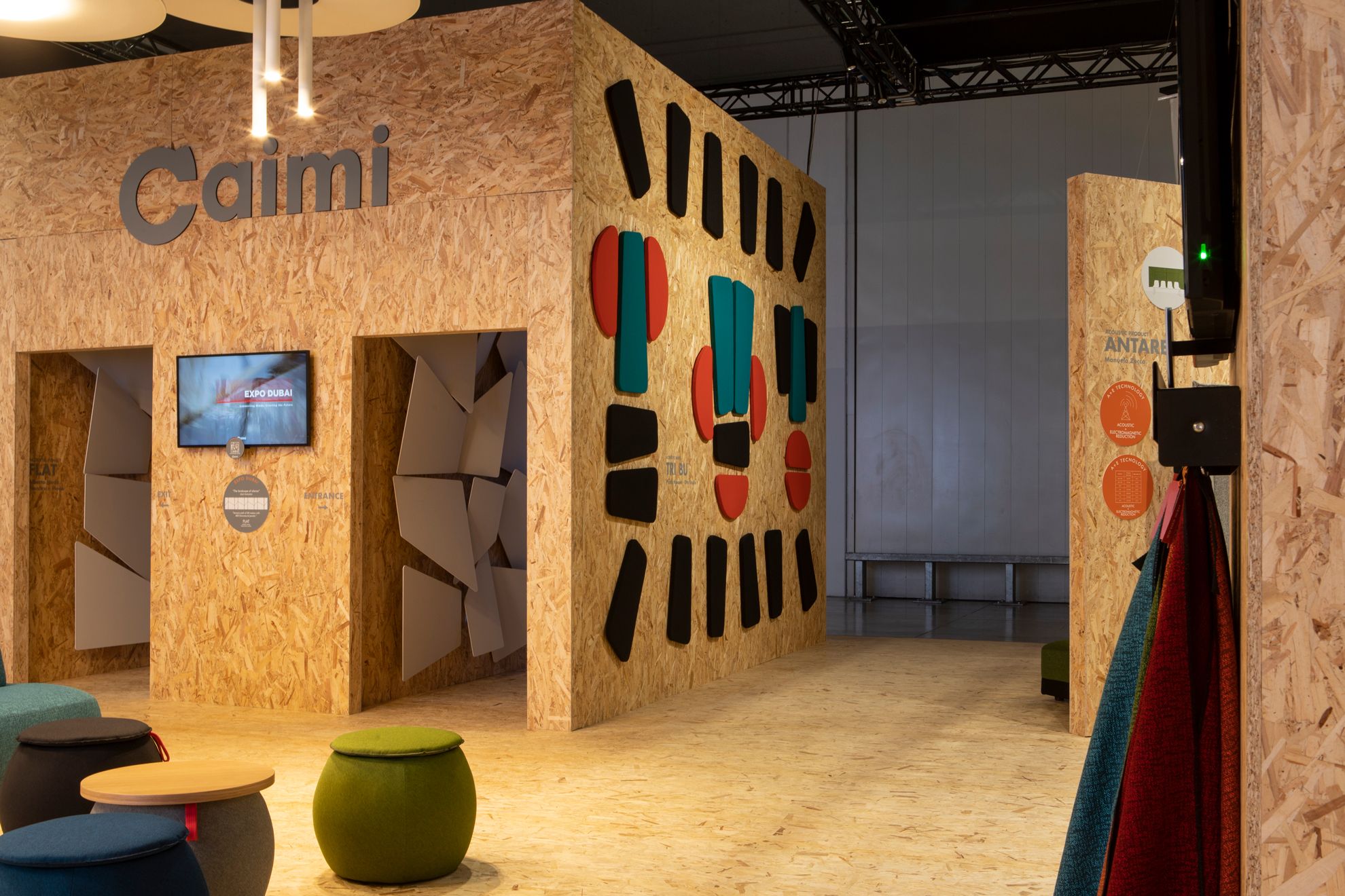 Stand Caimi Brevetti at Milan Salone del Mobile 2022