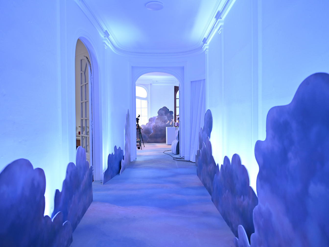 Roger Vivier fashion show in paris introducing spring summer 24 collection