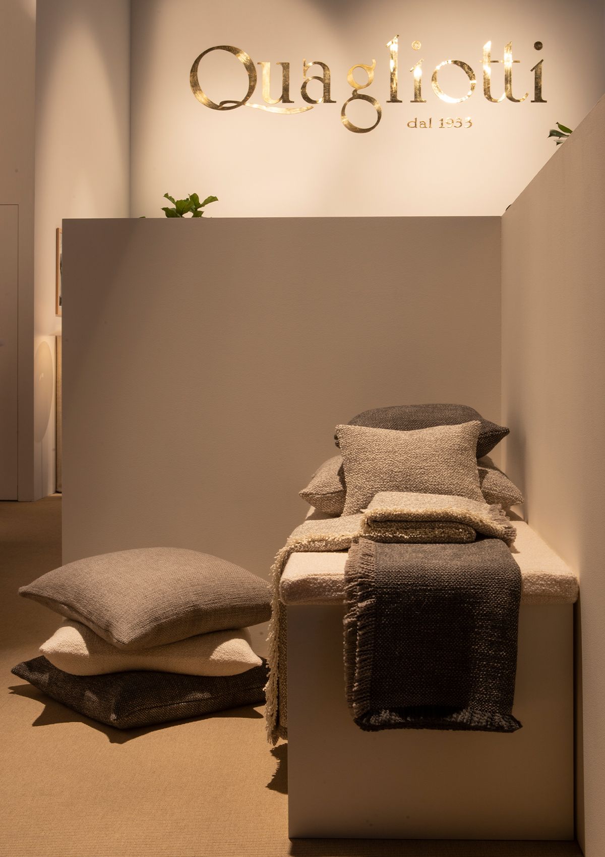 Quagliotti stand at Milan Salone del Mobile 2022