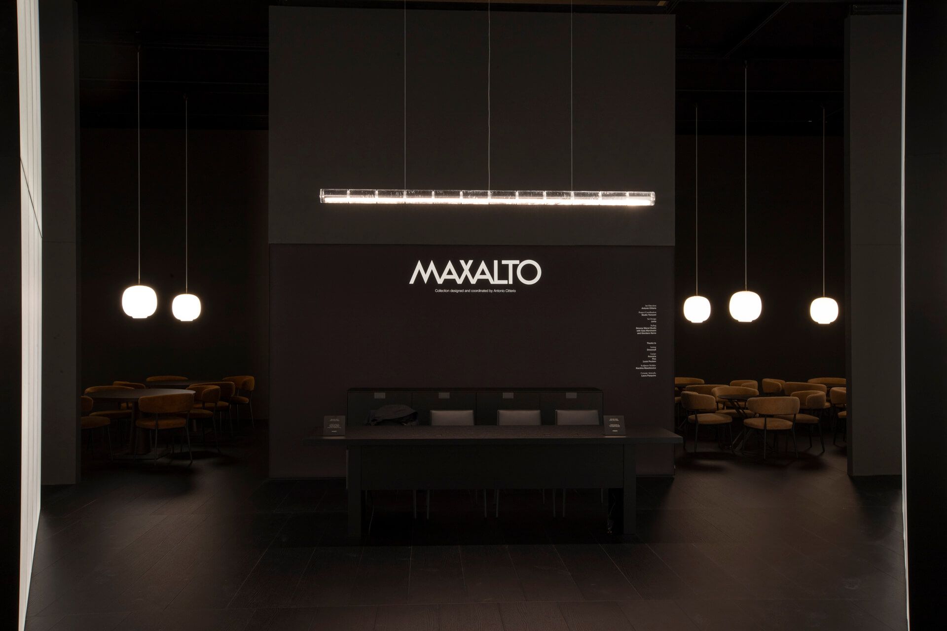 Stand Maxalto al Salone del Mobile Milano 2023