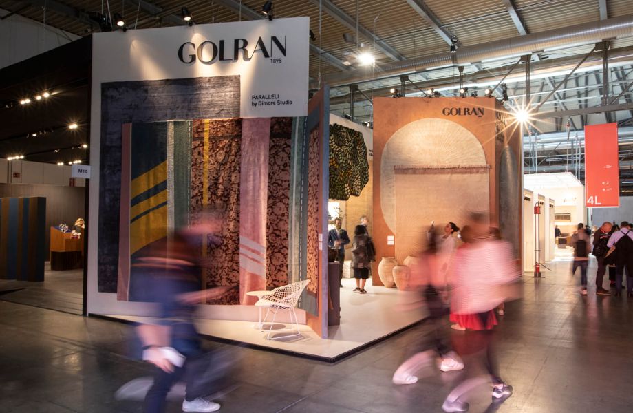 Golran booth at salone del mobile 2023