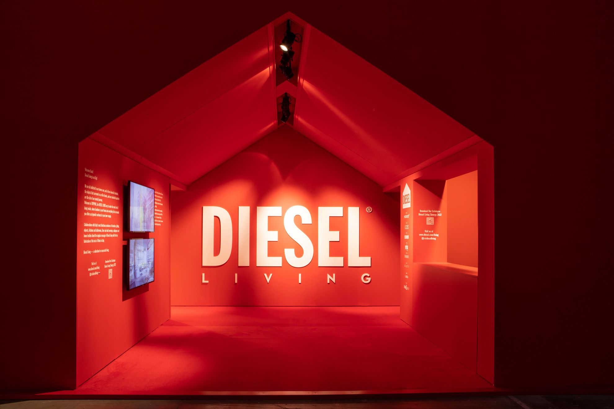 Stand DIESEL Living al Salone del Mobile Milano 2022