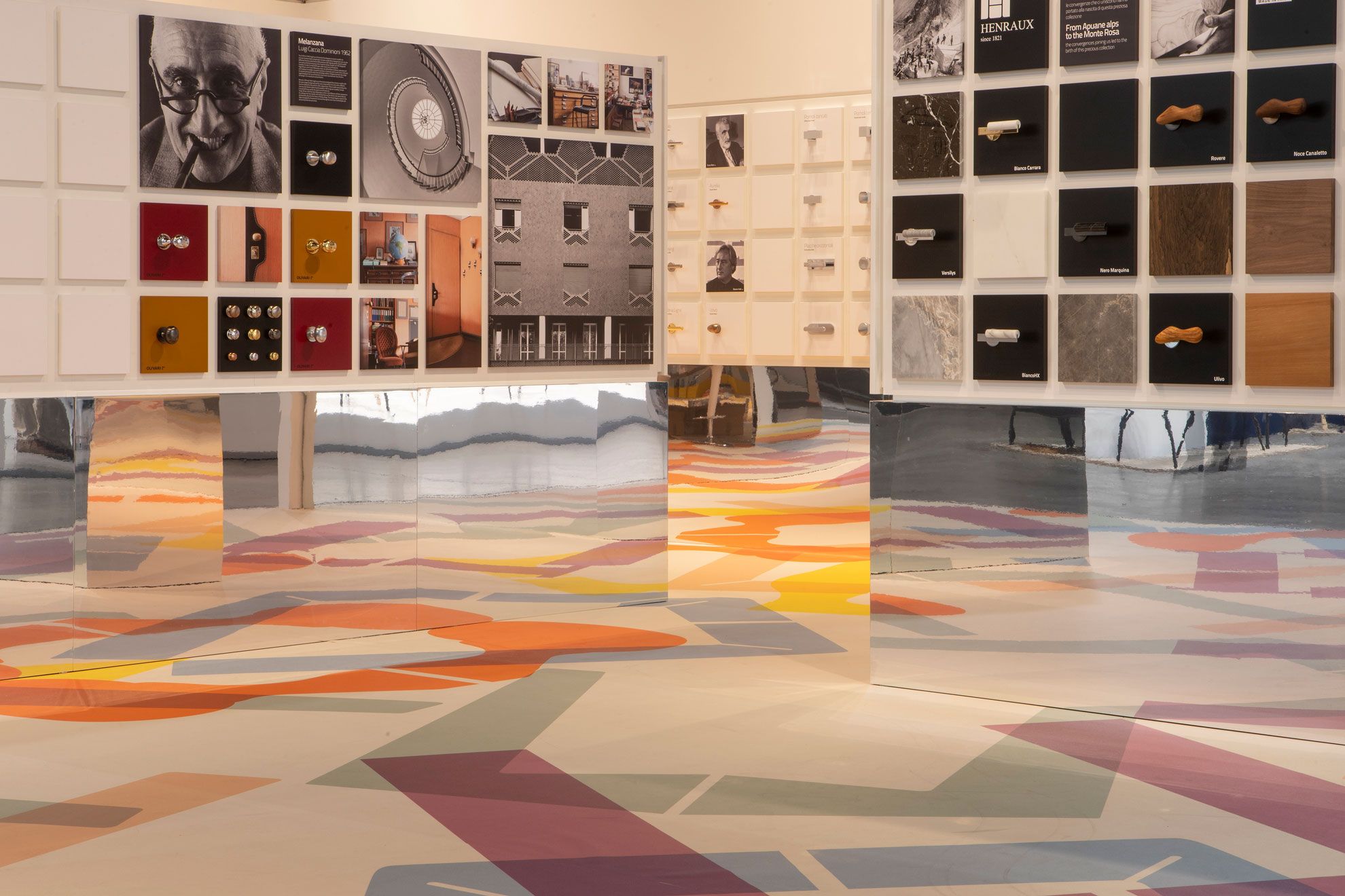 Olivari booth at Milan Salone del Mobile 2022