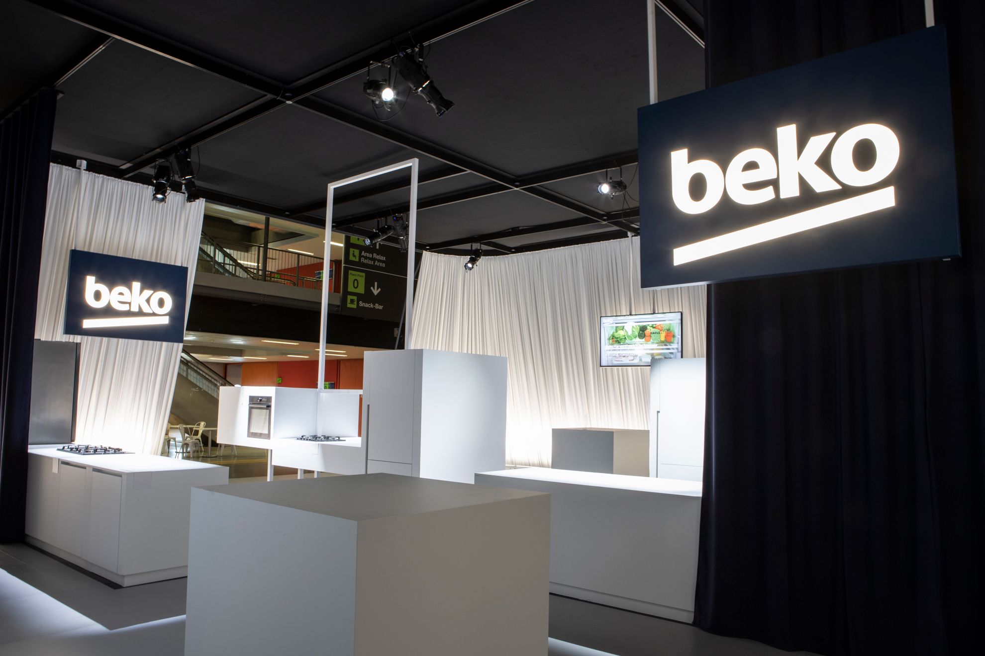 Stand BEKO al Salone del Mobile Milano 2022