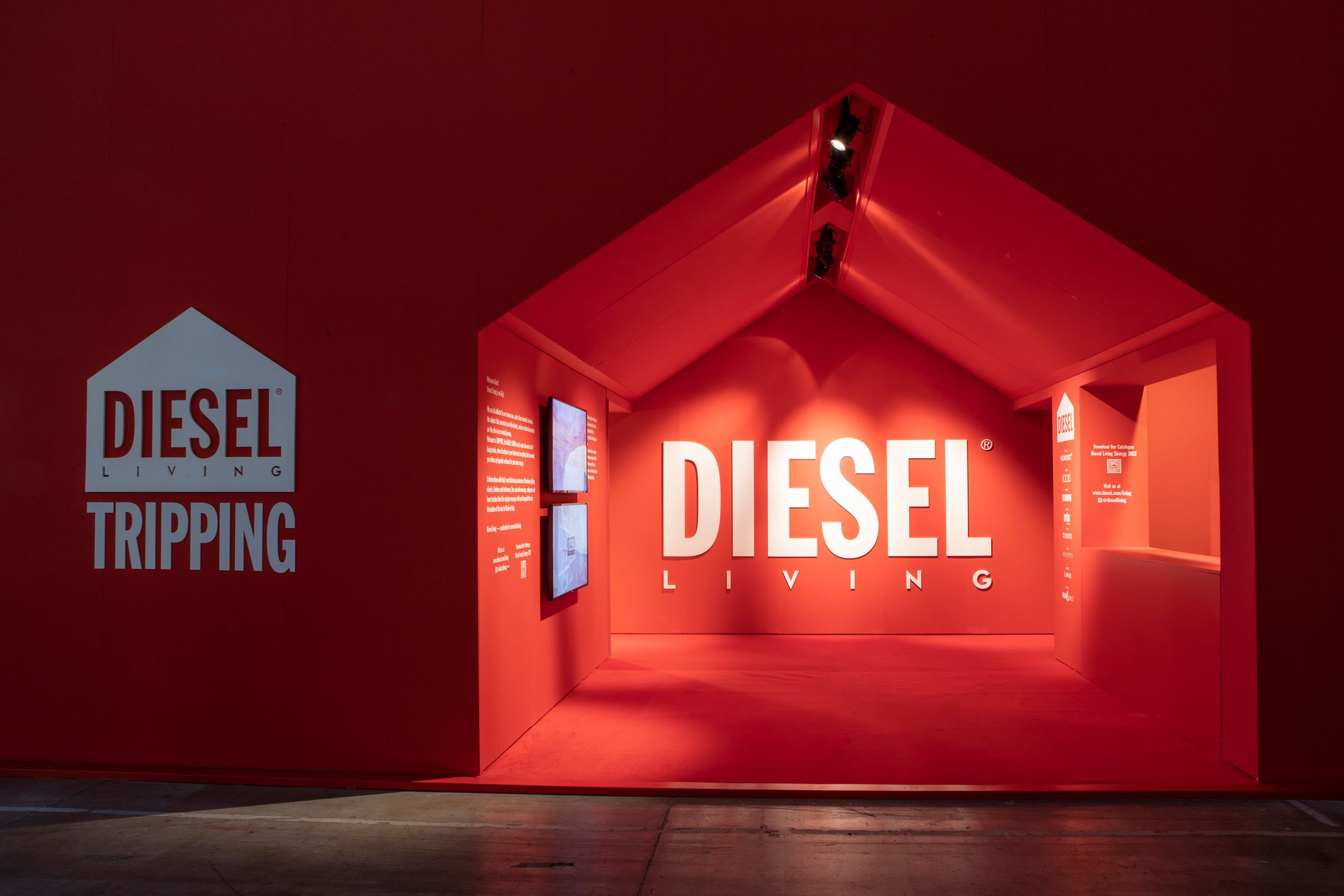 Stand DIESEL Living al Salone del Mobile Milano 2022