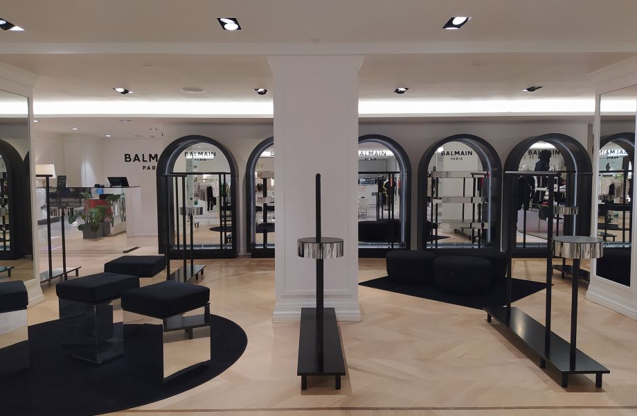 Balmain shop in Paris