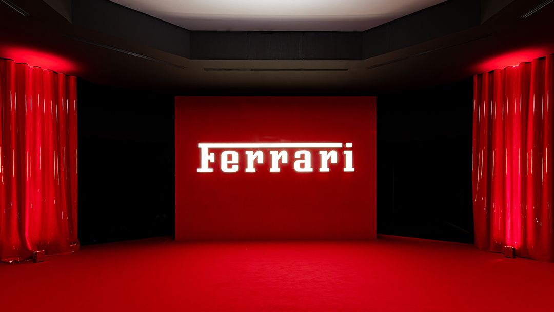 Ferrari Style fashion show Set up